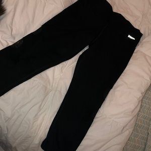 Women’s VS PINK Ultimate Cropped Mesh leggings